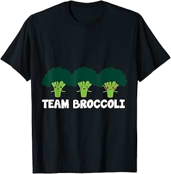肉とブロッコリーイラストTシャツ 61xO9+0atlL._AC_SY350_QL65_.jpg